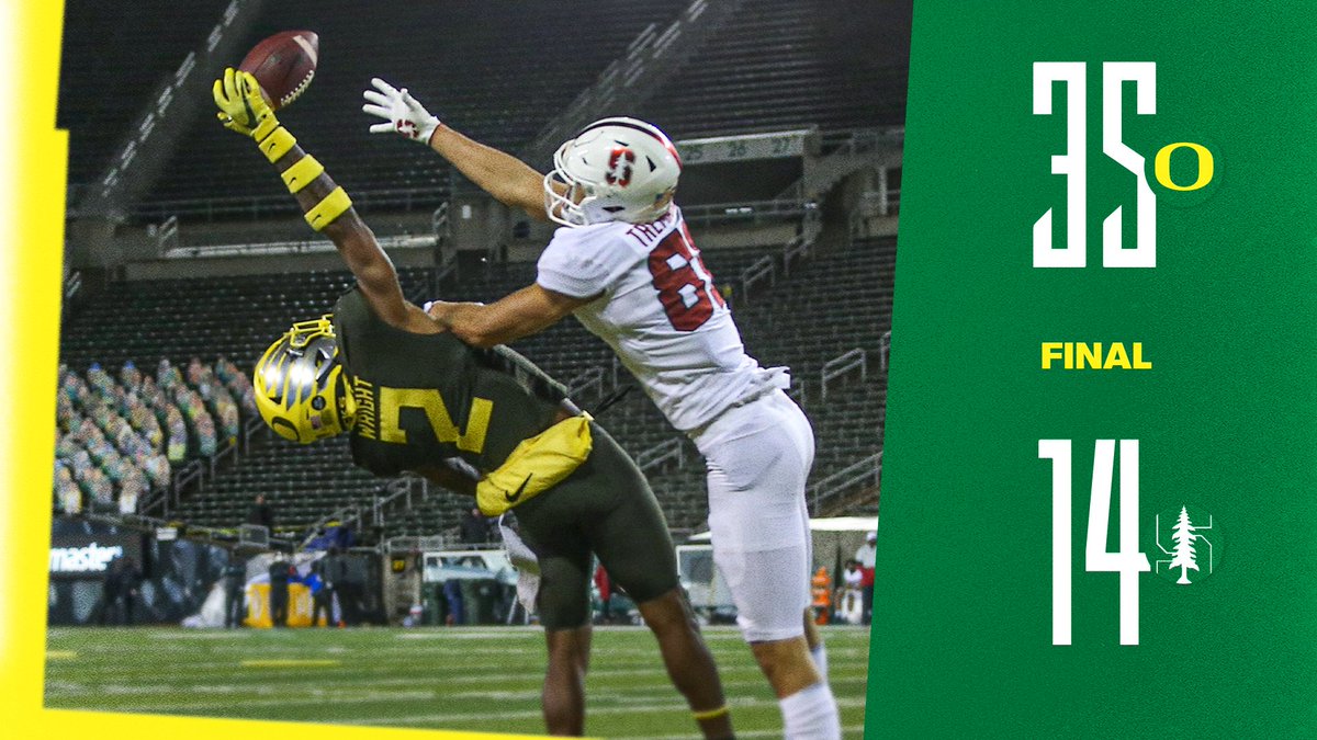 1-0 👊 #GoDucks