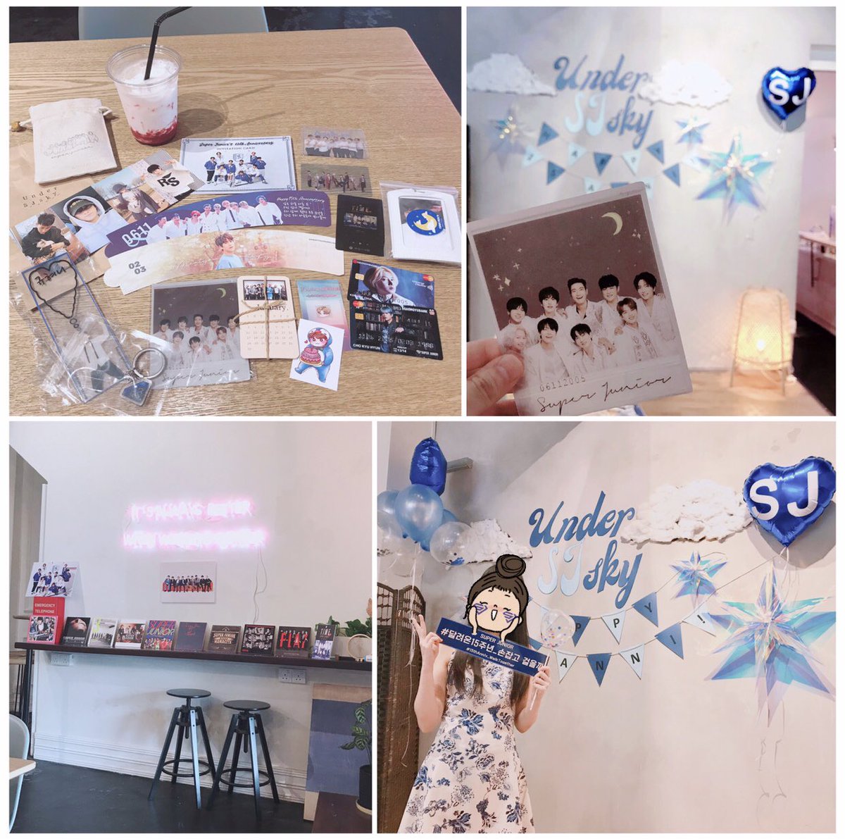 YiTengSparkyyyy's tweet photo. 7Nov2020 - Really appreciate the efforts of all admins for both events 💖😍😍 Loving the fansupports too
#Chapter15withSJ
#Heartwithsapphireblue
#15thAnniv_WalkTogether
#underSJSKY 
@Minhee0205 @UnderSJSKY https://t.co/k5jxV0gYL8