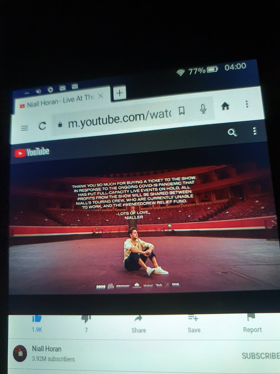 _farhana21's tweet photo. 8pm : watching and crying over Niall
4am : watching and crying over Niall for the 2nd time
Worth every moment 💚💚
@NiallOfficial @RoyalAlbertHall @WeNeedCrew #NiallLiveAtRoyalAlbertHall #NiallLiveAtRAH #nosleep #stayathomeconcert #WeNeedCrew https://t.co/fPJj1f2Dx0
