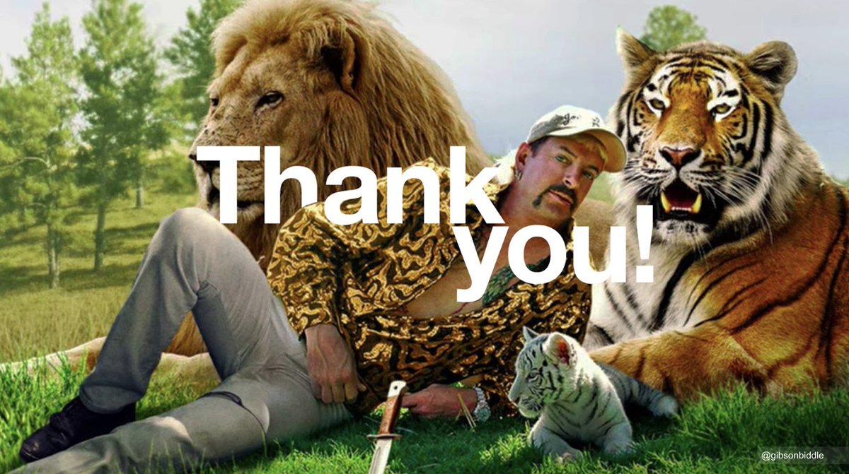 10) Finally, I have a true "Thank You" slide finale...