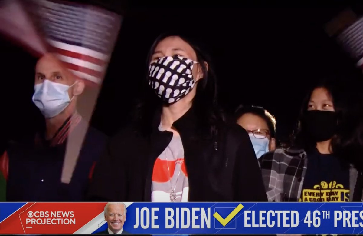 over_simplified's tweet photo. Hey you, the one wearing the OverSimplified mask during Biden's victory speech, I see you! 🙌💪
@crowdmademerch https://t.co/fKGjF9Si1s