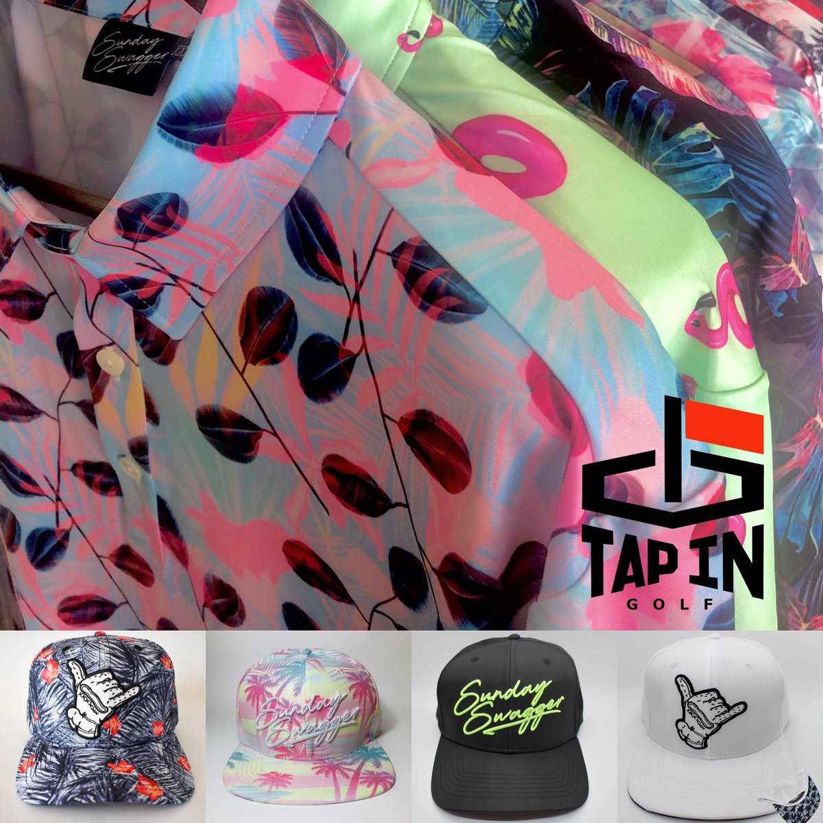 TheTapInGolf's tweet photo. 🚨🚨🚨 Giveaway Alert 🚨🚨🚨
Tap In Golf giving away a Sunday Swagger Polo/Hat combo!
How to Enter:
1. Like this
2. Follow us
3. Comment and Tag 2 friends
Bonus Entry:
1. Share this post & get a bonus entry
Deadline 11/22/2020 at 11:59PM EST
Winner announced 11/24/2020 5PM EST https://t.co/IXKO6tZdoF
