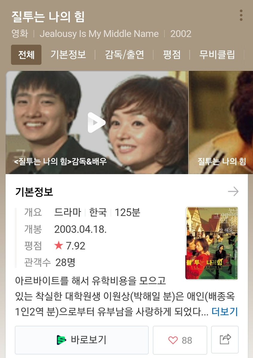 Dosan asked Jipyeong if he is jealous of him, and Jipyeong said no. Dosan got out of his car and went to the bus stop. The bus stop have a poster "질투는 나의 힘" (English title: "Jealousy...