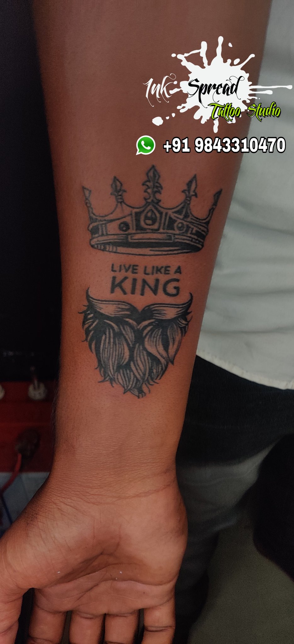 Learn 74+ about live like a king tattoo unmissable .vn