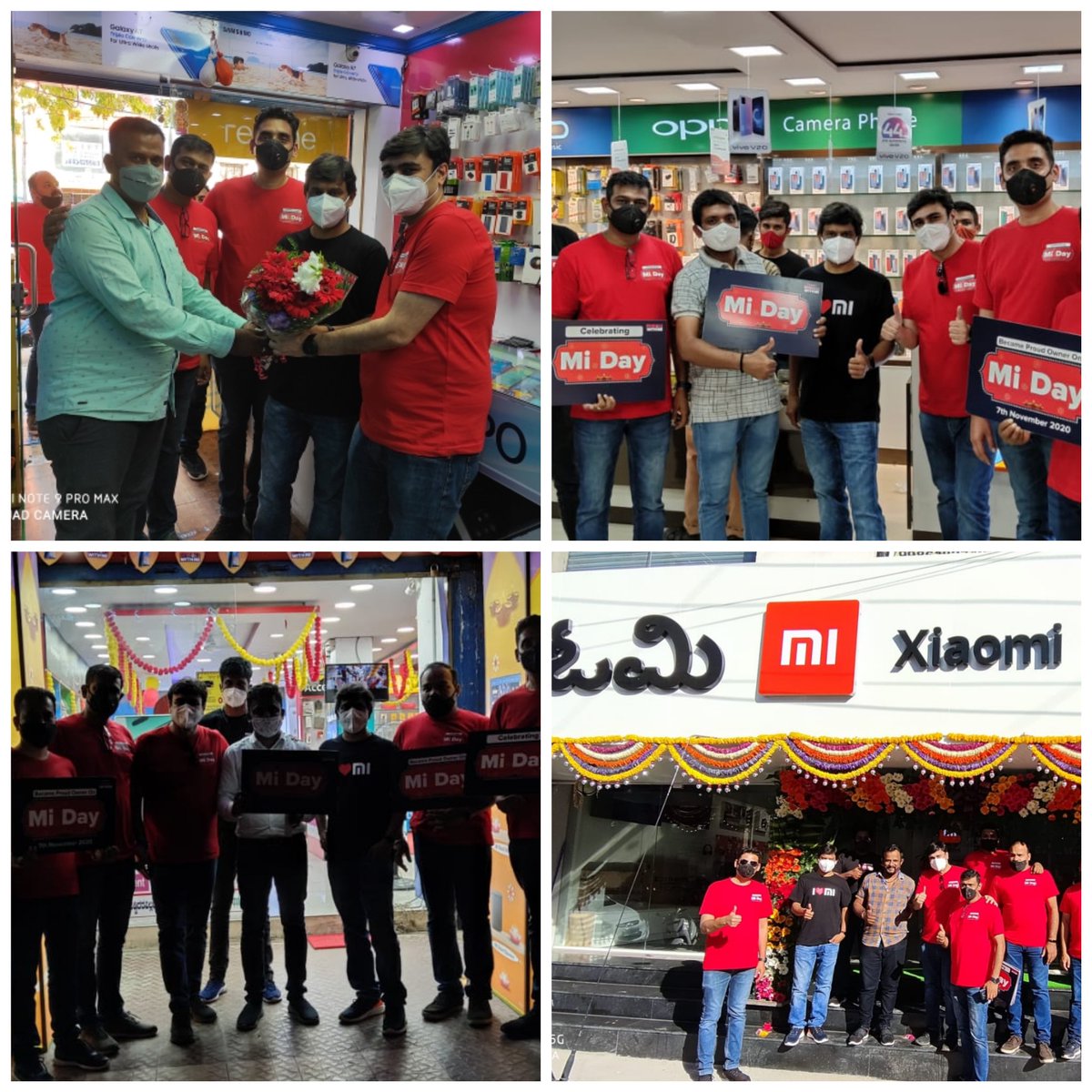 batchumalli's tweet photo. #MiDay🏆❤️🧡💚
Yday was very Special & Big Day 🎉
#Mi #Retail #Partners suprised us with loads of Love & affection ❤️👏
Thx #MiPrefPartners #MiStores #MiStudios #MiDistribution Partners #MiTrs #Buddys #MiTeam for the Support ,#NoMiWithoutYou🙏
#Mi❤️ #Partners #DiwaliWithMi https://t.co/4EtMRwvKs2