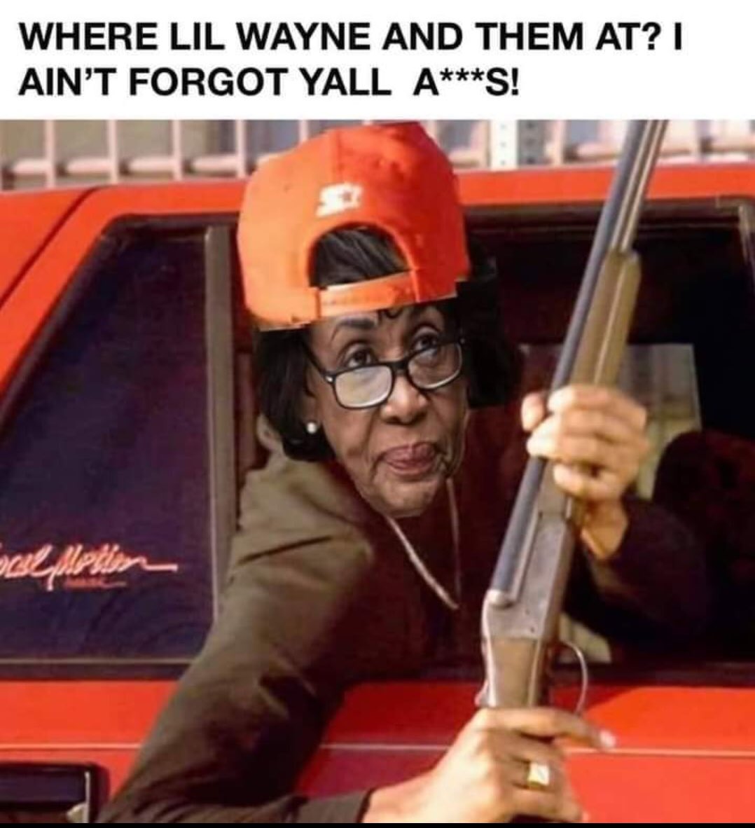 CSDBuck's tweet image. Where ya at?! 🤣😂🤣😂🤣
#PresidentElectJoe #BidenHarris2020 @LilTunechi @RepMaxineWaters
