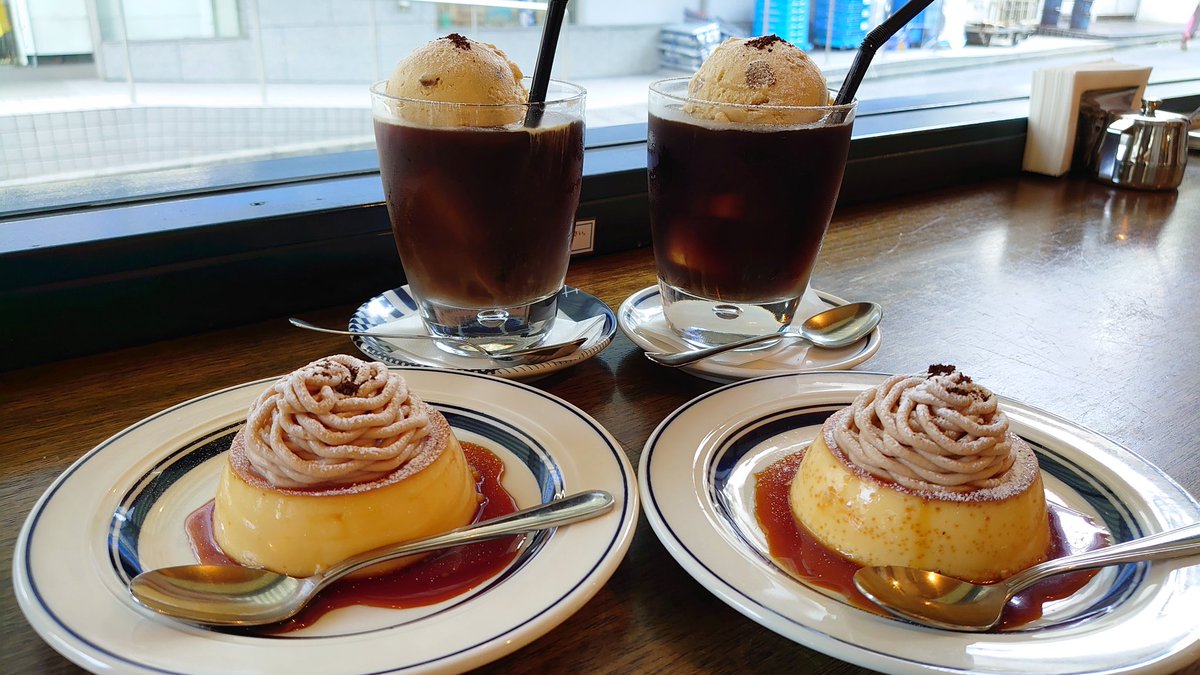 bunansan's tweet photo. COFFEEHOUSE NISHIYA (渋谷)

※モンブランプリン
※コーヒーフロート
※カフェマキアート
※クロックマダム‥etc.

格別なcoffeetimeを‥☕✨

#プリン #モンブラン #コーヒーフロート #コーヒー #マキアート #クロックマダム #コーヒーゼリー #カフェタイム #おやつ #デザート #カフェ #カフェ巡り https://t.co/f9jqDey6ts