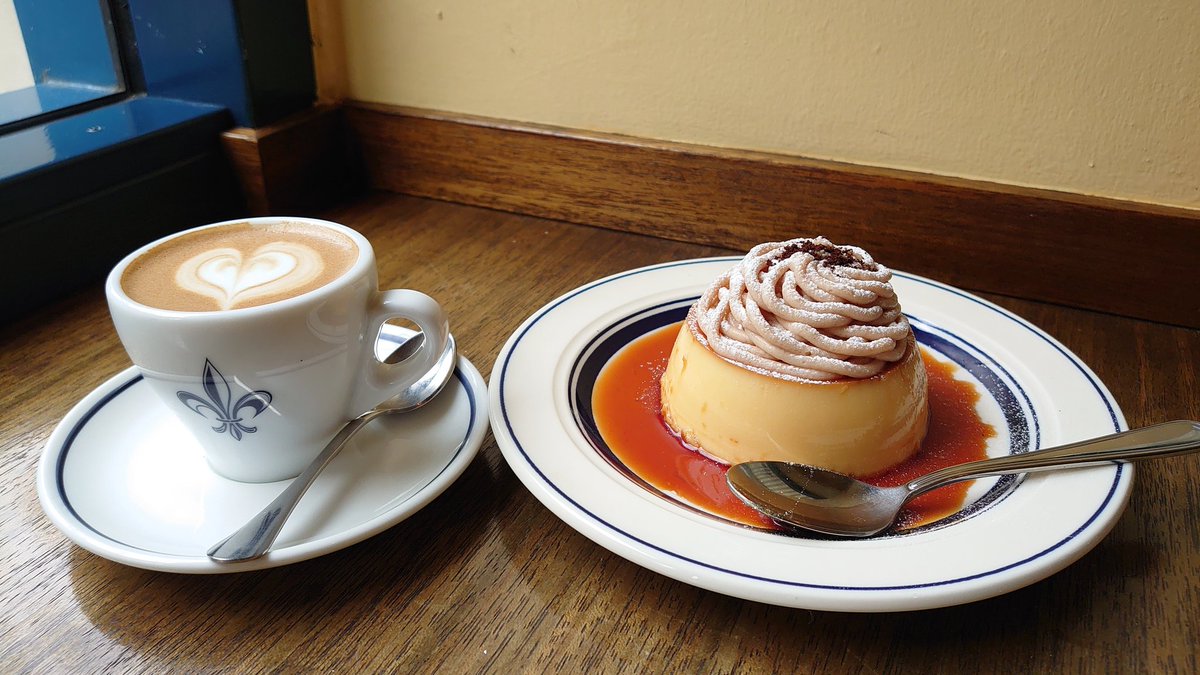 bunansan's tweet photo. COFFEEHOUSE NISHIYA (渋谷)

※モンブランプリン
※コーヒーフロート
※カフェマキアート
※クロックマダム‥etc.

格別なcoffeetimeを‥☕✨

#プリン #モンブラン #コーヒーフロート #コーヒー #マキアート #クロックマダム #コーヒーゼリー #カフェタイム #おやつ #デザート #カフェ #カフェ巡り https://t.co/f9jqDey6ts