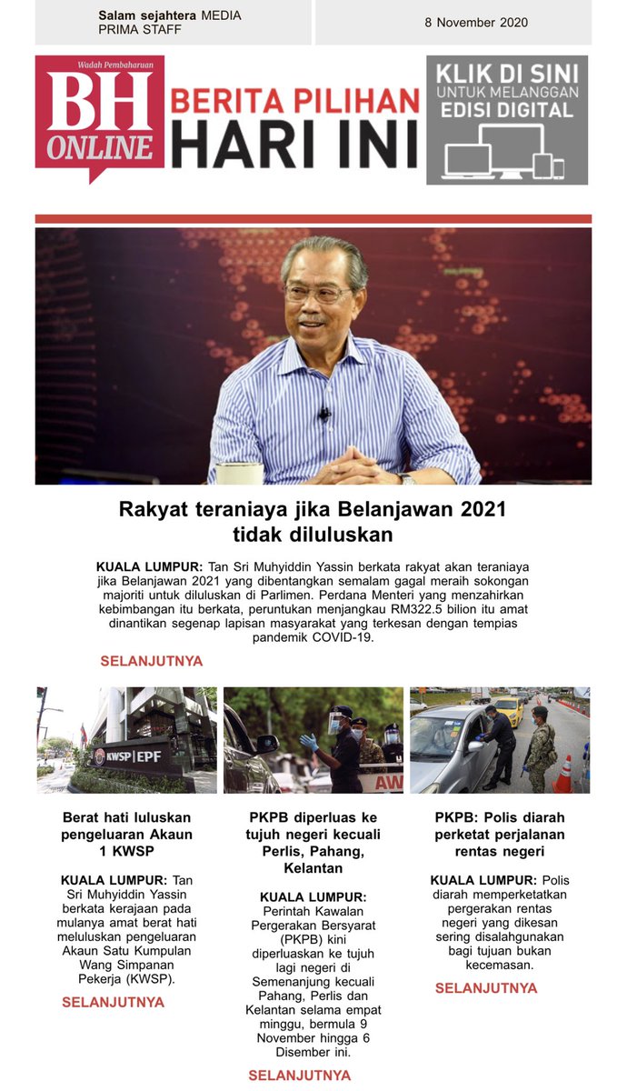 fedtriyahya's tweet photo. Perjalanan rentas negeri diperketatkan https://t.co/zXNSqRA4Em