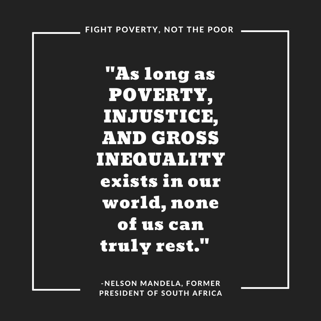 Fight poverty, (notthepoor) Twitter