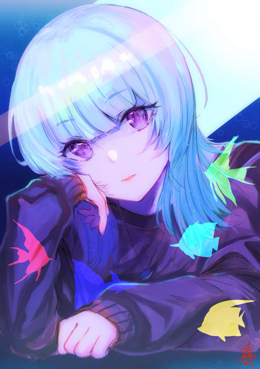 ヘル絵スタ ウルフカットにしてみたかった 朱耶式のイラスト ヘル絵スタ ウルフカットにしてみたかった 朱耶式のイラスト