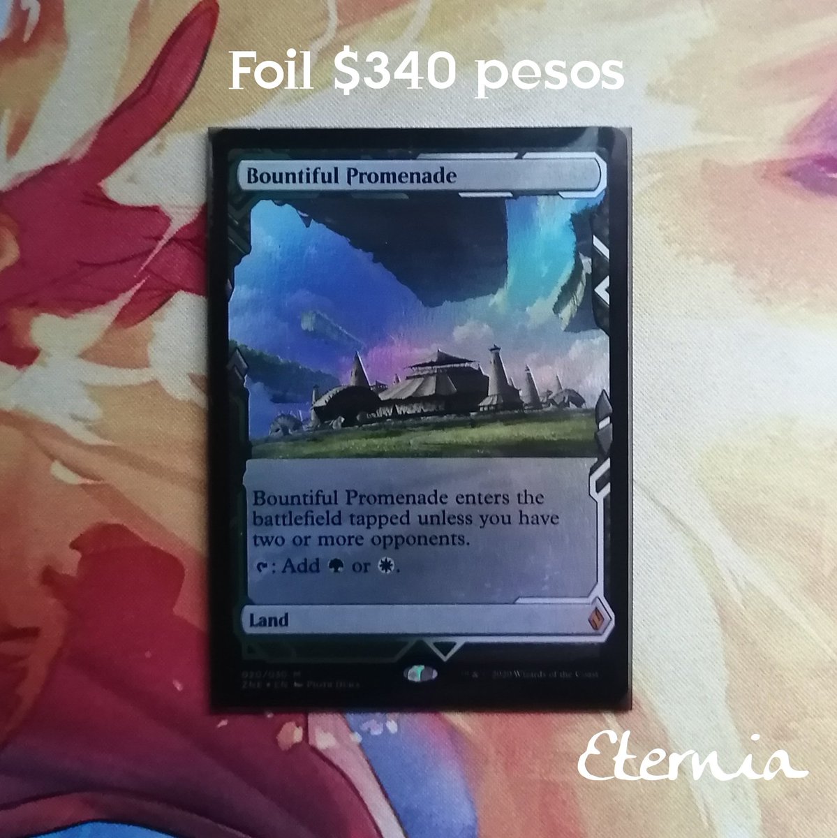EterniaMtg's tweet photo. 🔥#Ofertas del día🔥 #Eternia ✨
✈️ #Envíos a todo #México con costo de $150 pesos por Fedex  y $60 pesos Mexpost.
#MTG #MagicTheGathering #Magic  #MTGOfertas #Xalapa #Veracruz #mtgfans #Barato #MTGFans #MTGSingles #mtgplayers #singles #MagicElEncuentro https://t.co/O2z35g1u3i