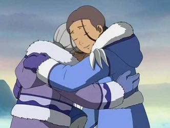 atla and tlok characters hugging (a very much needed thread)