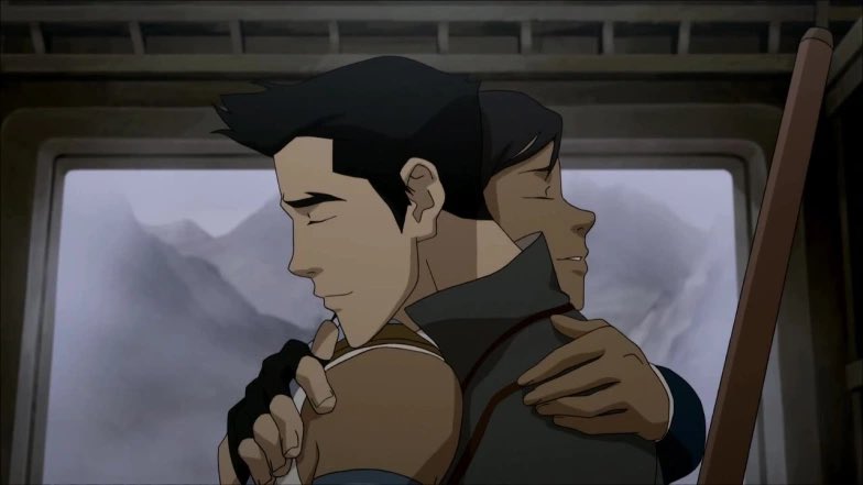 atla and tlok characters hugging (a very much needed thread)