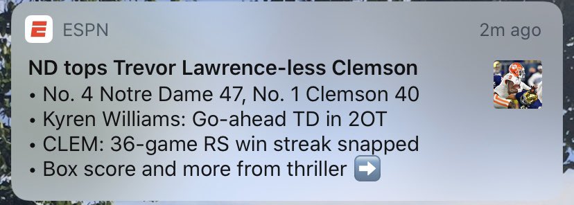 meesh42's tweet photo. Seems a little rude @espn https://t.co/XvVY5psuCc