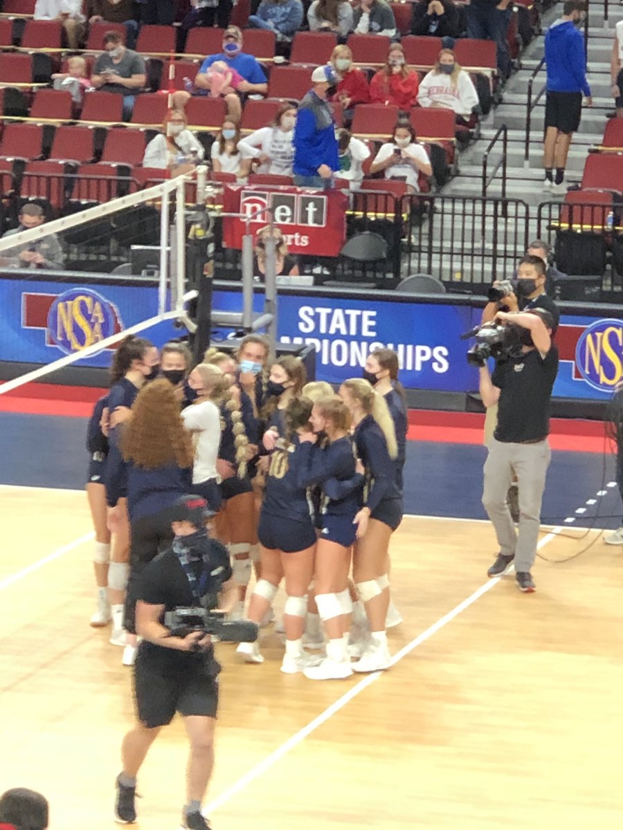 eshsvb's tweet image. These are your Class A Stste champions!!! Thank you students for cheering so loud!!