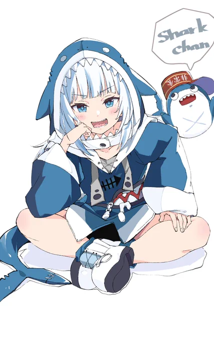 サメちゃん
 #gawrt 