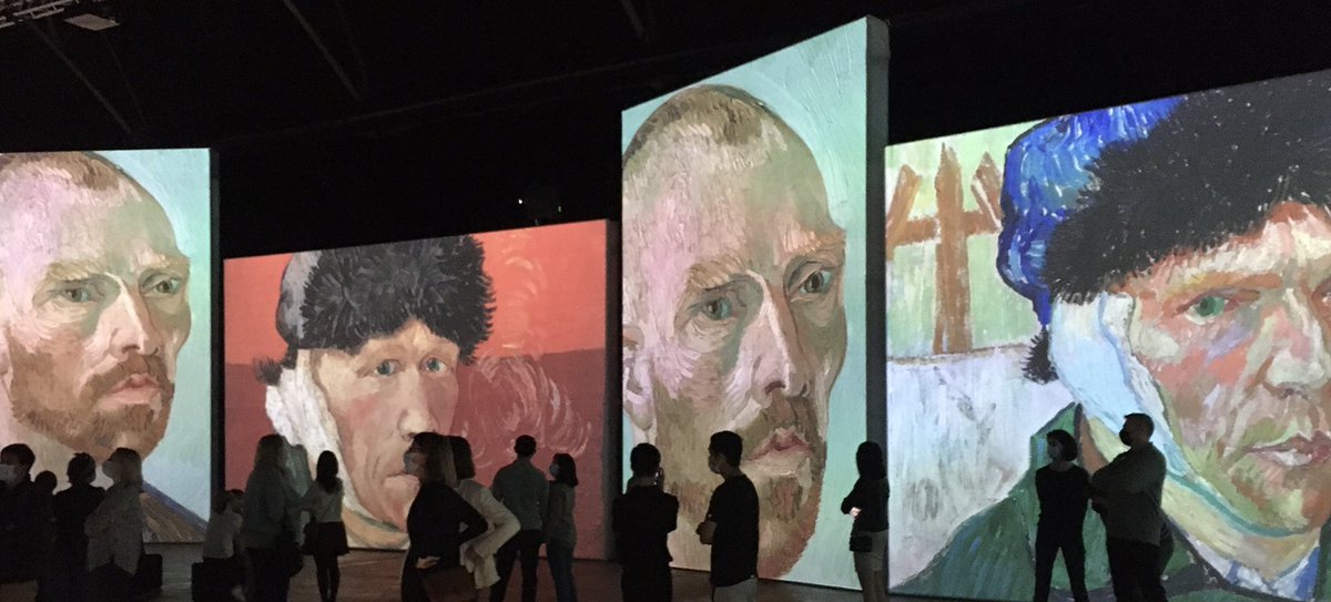 VMilliken5's tweet photo. Van Gogh Alive a must see. Children thoroughly enjoyed it also. https://t.co/MAAdlBhTTM