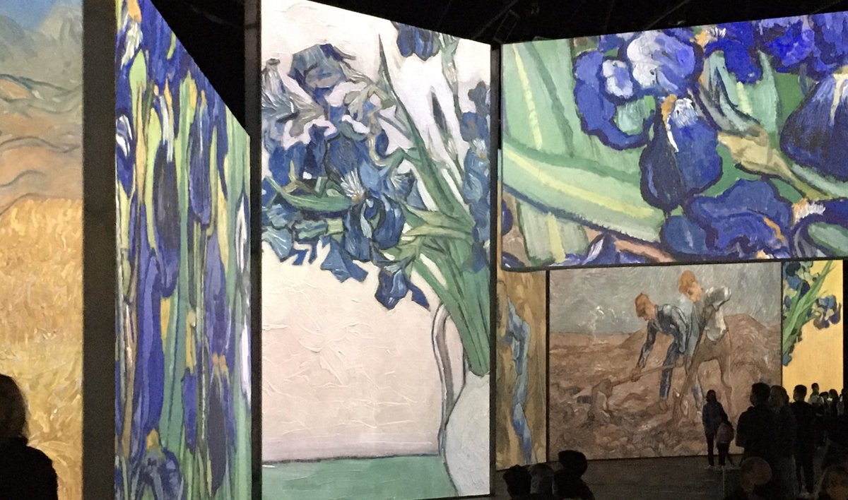 VMilliken5's tweet photo. Van Gogh Alive a must see. Children thoroughly enjoyed it also. https://t.co/MAAdlBhTTM