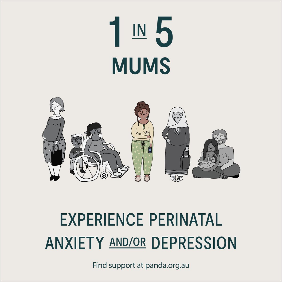K_Naturopath's tweet photo. #PANDAWeek2020 #TellSomeoneWhoCares

 Since 2005 PANDA has been leading the perinatal mental health sector in promoting the Week to raise awareness about perinatal anxiety &amp; depression, signs to look for &amp; where to go to seek support. https://t.co/S4g96dbrKd
