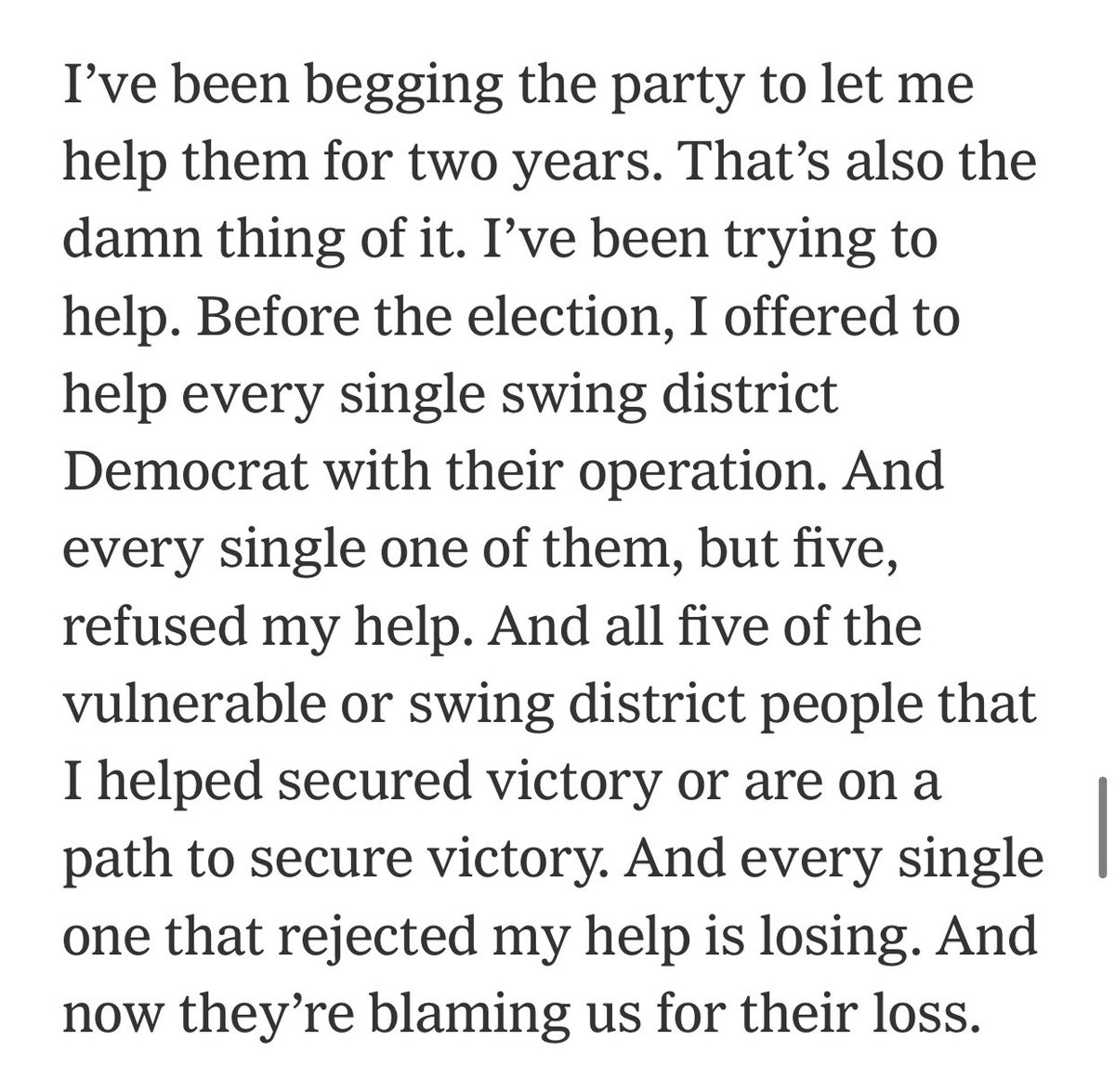 Excerpts from  @AOC’s interview, after Joe Biden defeated Donald Trump.Key takeaway: If Democrats want to survive & thrive, they must become the party of Black Lives Matter, M4A, BIPOC organizers, and working class and poor folks. They cannot be the party of John Kasich.