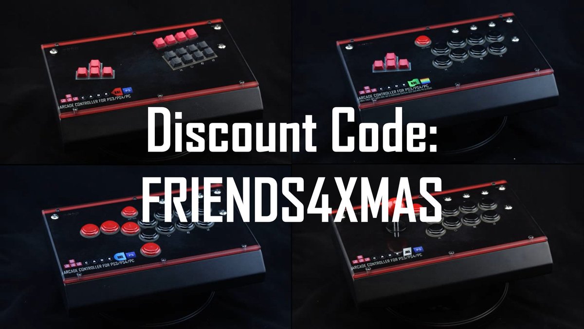 KeyCadeArcade's tweet image. Tell your friends!! $15 off your order if you and a friend use the code "FRIENDS4XMAS" at checkout, and you put your friend's name in the "Special Instructions" area.