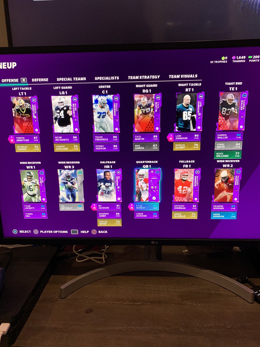 p2burner's tweet photo. Roster update...any ideas of why to go for next? #Madden21 #mutteam https://t.co/TioN2sLeQ9