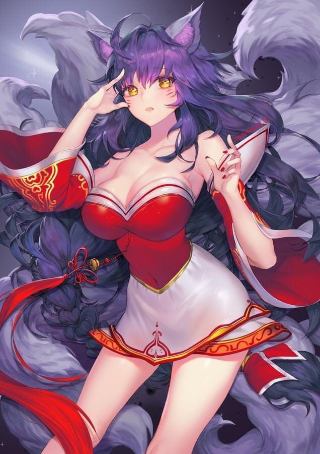 kaisxrol9's tweet photo. 💟: Soy Ahri

La vastaya de nueve colas que puede moldear la magia en forma de orbes de energía pura, seductora de corazones y lider de K/DA

#FreeRol 
#BattleRol 
#SexRol
#Selective

#skins
#Cassic
#KDA (AllOut Edition &amp; Prestige Edition)
#Academy
#StarGuardian
#Elderwood 
Y más https://t.co/R0gAgJpJxr