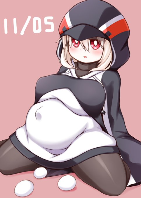 ペンギンゼロさん。
卵を添えて。 