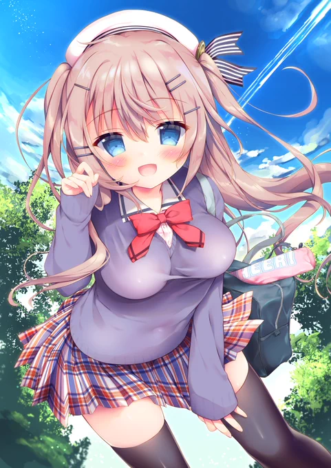 #いいおっぱいの日濡れ透け?横乳?服越し…? 
