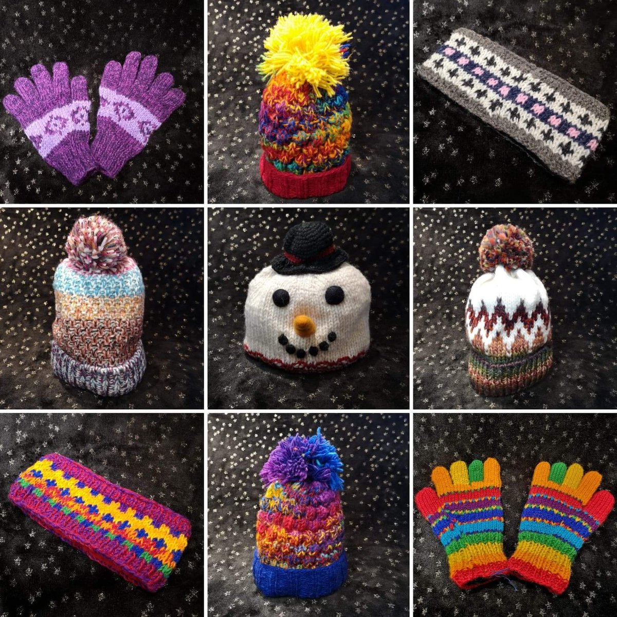 OtherworldzHay's tweet photo. It's a bit chilly outside at the moment! 🥶
Warm up with these woolly hats, gloves and headbands! 💜

More designs here... https://t.co/vGYuMrKVU5

Free delivery over £40.

#hayonwye #haytoday #otherworldz #winter #winterwoolies #wrapup #woollyhat #bobblehat #gloves https://t.co/d5A7ZaFwLj