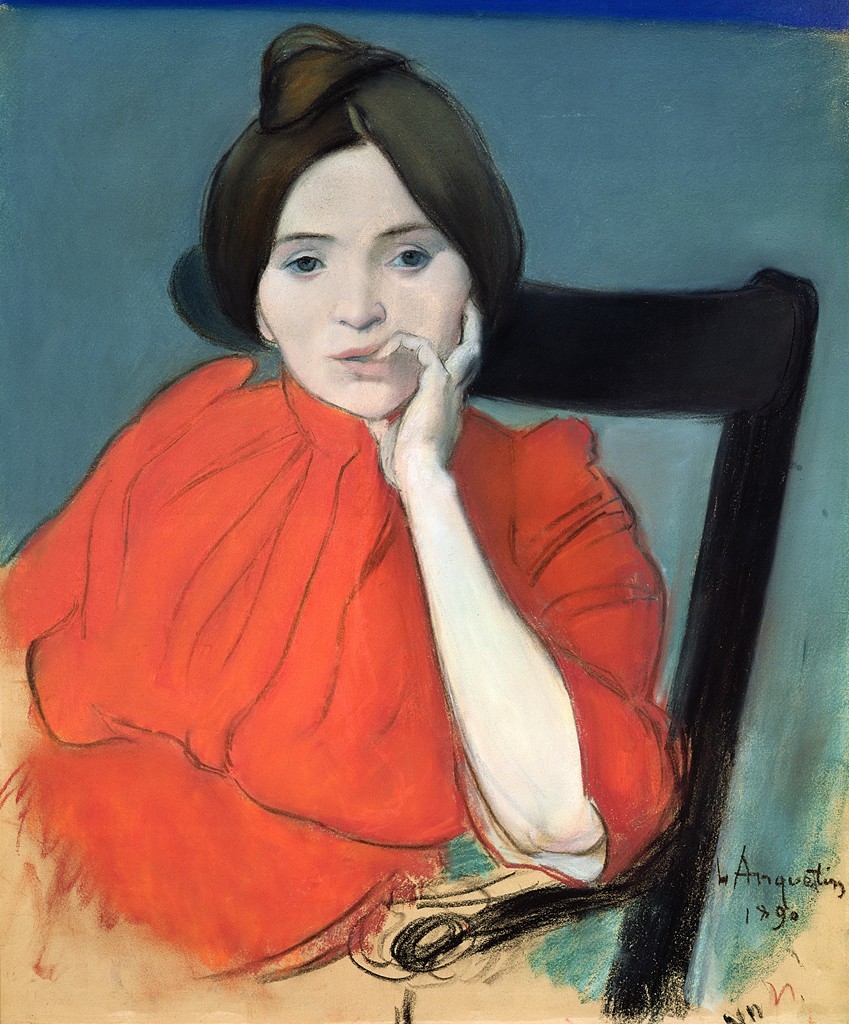 CommozioniA's tweet photo. Cambiando colore si cambia attitudine, #attonito e #smarrito è il mio pensiero ❤️
#LouisAnquetin (1890) https://t.co/wJrIrB2NQG