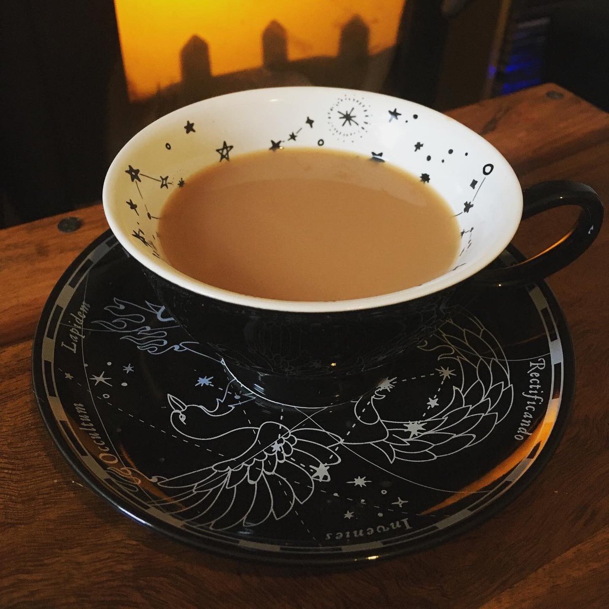 SJColesAuthor's tweet photo. Long #writing day ahead so it is essential to be properly fuelled โ๏ธ Absolutely loving my new @killstar cup & saucer too (a little birthday gift to myself) - adding a little atmosphere to the dayโs #tea consumption ๐ค๐ #gothtea #killstar #killstarcup #writer #author #authorfuel https://t.co/PGT4F6uJZP