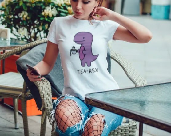 TheHyborn's tweet photo. Tea-Rex! #hyborn https://t.co/9q6dtYFajb