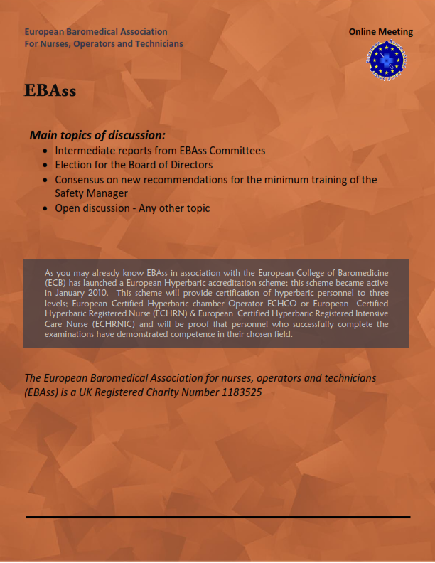 EBAss_org's tweet image. 14 Noe 2020 - EBAss Annual General Assembly - mailchi.mp/715fe2475c76/1…