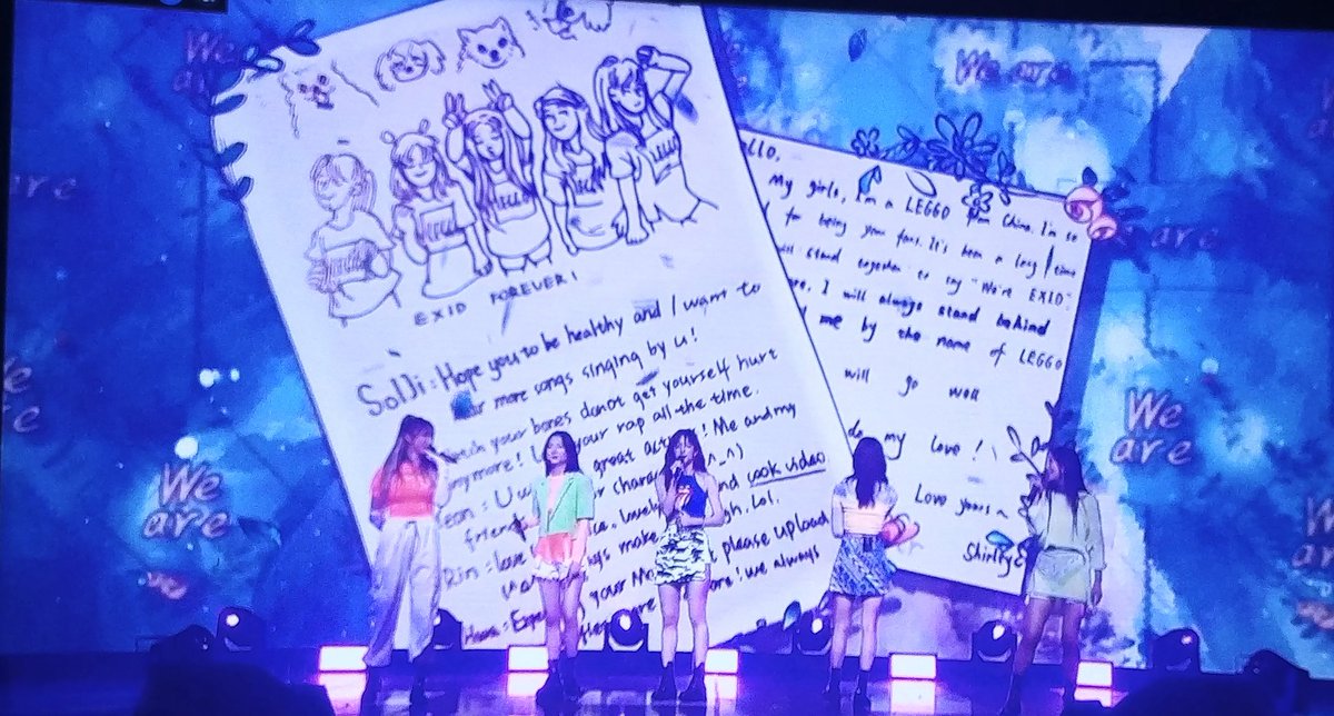 here4EXID's tweet photo. We Are EXID (ft. Leggo's letters 😍❤) https://t.co/ErXd15vLhH
