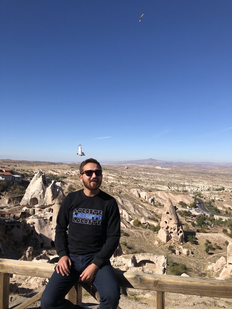 Belki üstümüzden bir kuş geçer 🕊#Kapadokya