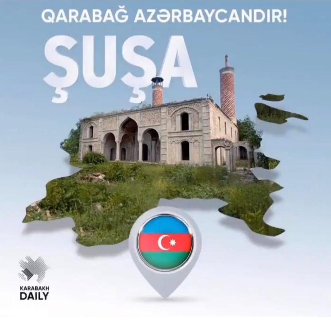 777Shams's tweet photo. @ShStepanyan #KarabakhisAzerbaijan 
#Shushaisazerbaijan 
Continue to sleep,armenia! https://t.co/nwrCFqqnFK