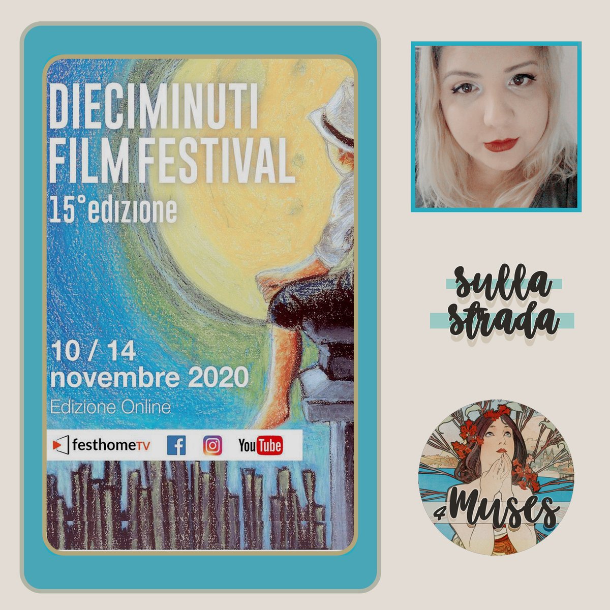 4_muses's tweet photo. 📌 #SullaStrada: #Ceccano e il #DieciminutiFilmFestival
Quando cinema e teatri chiudono, chi può cerca di riorganizzarsi attraverso lo streaming. E' quello che ha fatto il "Dieciminuti Film Festival".
Leggi l'articolo di @LapiziaViews 🔽
https://t.co/5FsQG6R7J3
#DFF15 #DFF https://t.co/KpuJcJ5otc