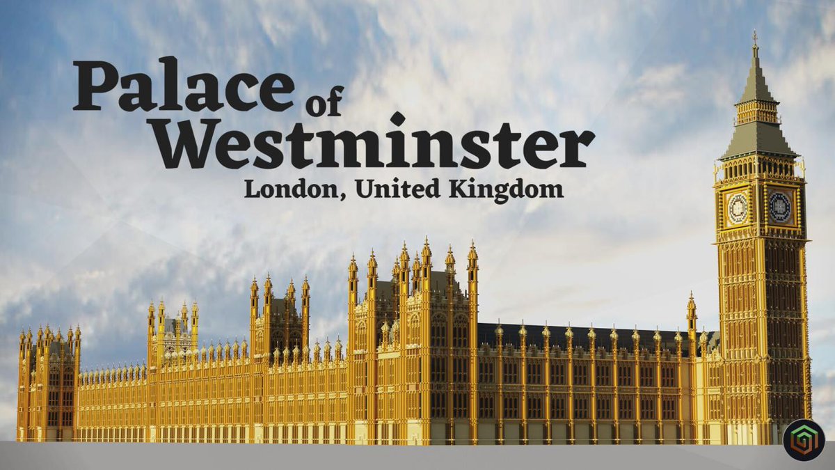 Sneak peak🚨

900 years of history and heritage to explore✔️
One of London’s most iconic pieces of architecture✔️
And the #BigBen clocktower to top it off😮

Build by <a href="/lightning624/">brk624</a> 
Render by <a href="/Joefy200/">Jure Marušić</a> 

#Minecraft #minecraft建築コミュ #London #Westminster