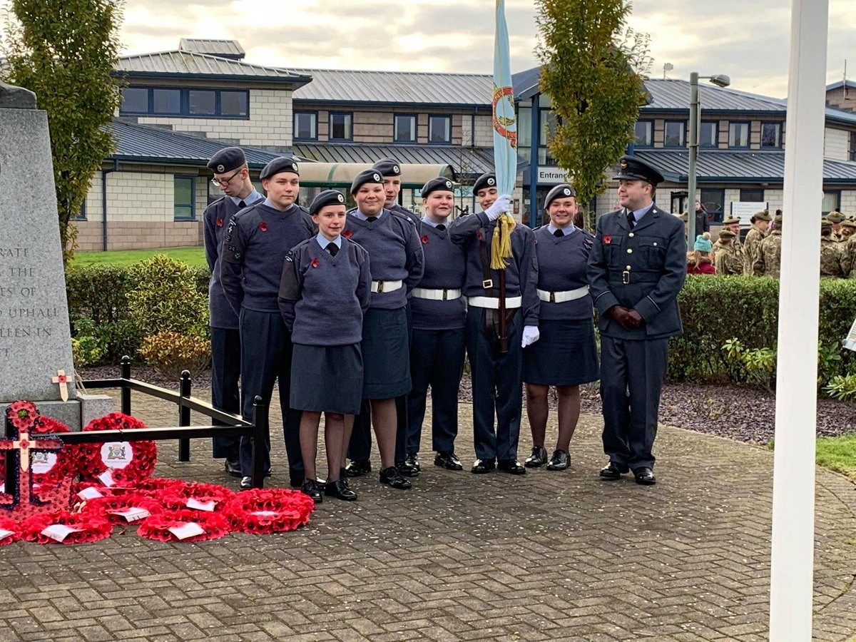 We will remember them. #LestWeForget #remembrance #rembrancesunday #BehindThemAlways #wewillrememberthem #aircadets #cadets
