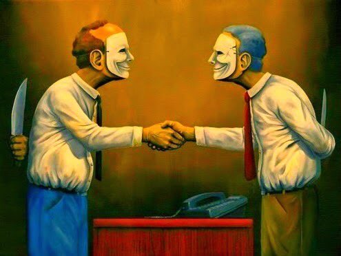 FBuenAbad's tweet photo. NO CAIGAS EN LA EMBOSCADA. Biden o Trump son sólo dos mascaras de un mismo monstruo. No dejes que te entretengan dirimiendo cuál es menos peor. Son uno solo y lo mismo. Encontrar matices sólo sirve si no abrigamos esperanzas de respeto, trato digno o desarrollo soberano. Piénsalo https://t.co/Rb4zuGBVJR