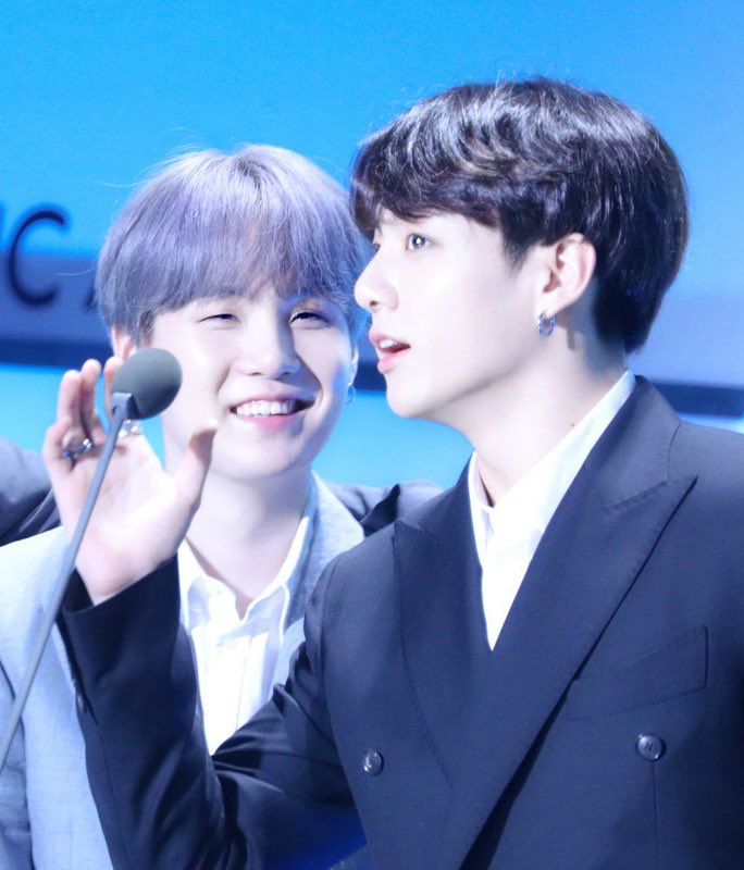 do u ever think about yoongi looking at koo so fondly and possibly thinking "here's my little one" but at the same time koo could be looking at his tiny hyung and have this same fond smile/ eyes