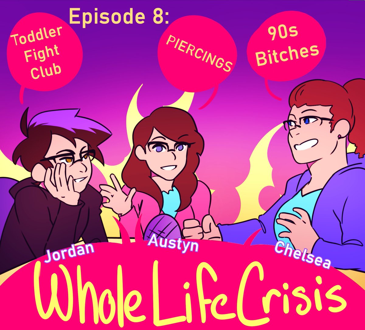 WholeLifePod's tweet photo. New episode is out now!!! 💕🔥
Join us as we talk piercings, prince alberts, our weird google searches this week, childhood fight club, and being a 90s bitch 😜 hell fuckin yeah
-
https://t.co/ePHJheWkhs
#podcasts #90skids #90s #Millennials #podcast https://t.co/TDBt1InfHb