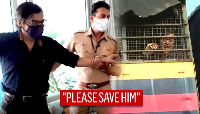 _margee_'s tweet photo. Taloja Jail full of Criminals.This is how Judicial custody given to Arnab being handed to Killers of D'Gang by Mumbai police.Supreme Court ,PM,Home Min. Pls Act. It should not be tooooo late 

#SaveArnabSaveDemocracy
#ArnabGoswamy
#NationStands4Arnab https://t.co/XzdhTT0xVm