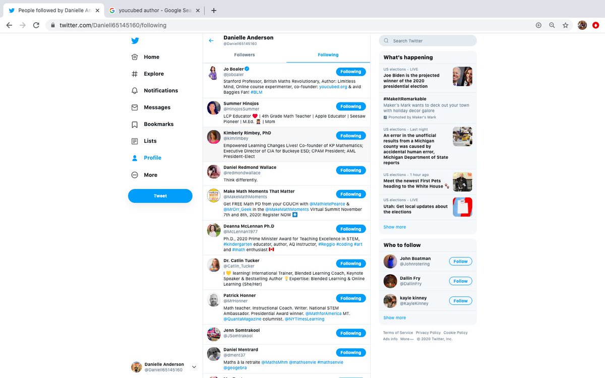 Daniell65145160's tweet photo. Excited to have started my professional learning network! Can't wait to continue connecting with people and learning from them! #uvuedtech https://t.co/DaReeVZr5U