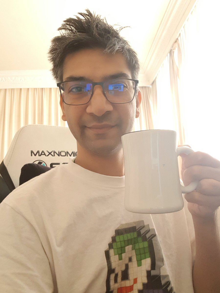 TheLifesWay's tweet photo. Just finished my coffee before Day3 starts @GrantHinds #rAgeExpo2020 #rAgeMissionCard #18yearsofawesome https://t.co/yiIEjJeLcg