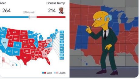 Ash Prinny Prince Simpsons Accurately Predict Election Biden Trump