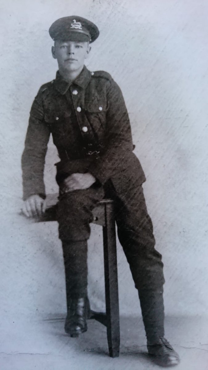 AnneSaxon1's tweet photo. Remembrance Sunday. My Grandad, who brought a lot of smiles to everyone he met.  His nick name was “Titch” ❤️ https://t.co/ohJz9HEPDG