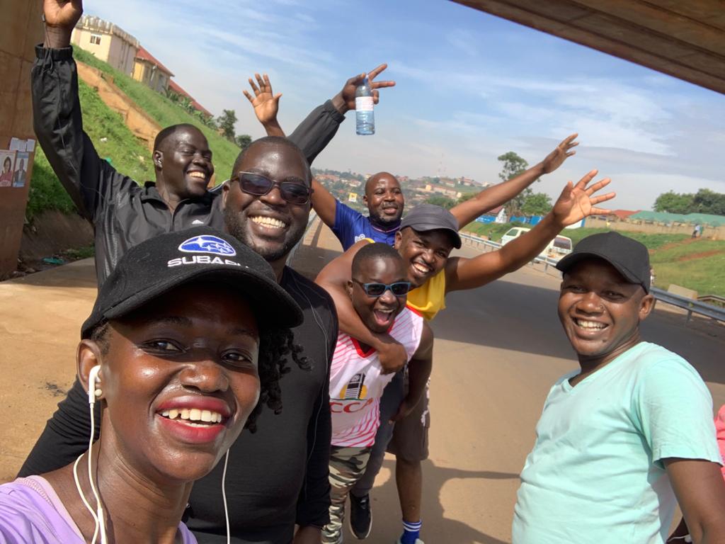 RCKla7Hills's tweet photo. 21km Challenge. Kiwatule Bridge down. Naalya next. Joined by #FAN chair Byron Aripa Fitness And Nutrition #RotaryConnect #RcKla7hills @DgNayenga @KampalaMetro @KampalaSouth @KampalaMetro @AberMarie @evelyn_namakula https://t.co/ZIDYKsb9Uh